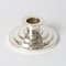 Vintage Art Deco Silver-Plated Candleholder from Holger Fridericias 2