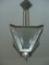 Florale Art Deco Deckenlampe, 1920er 1