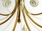 Großer Mid-Century Messing Kronleuchter mit 7 Leuchten von Vereinigte Werkstätten Collection, 1950er 17