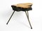 Mid-Century Wooden Tripod Coffee Table, 1950s, Image 15