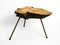 Mid-Century Wooden Tripod Coffee Table, 1950s, Image 4