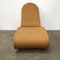 Chaise longue serie 1-2-3 in tessuto ocra di Verner Panton, anni '70, Immagine 13
