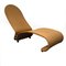 Chaise Longue Série 1-2-3 en Tissu Ocre par Verner Panton, 1970s 1