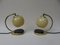 Glass and Brass Table Lamps by Marianne Brandt, 1950s, Set of 2, Image 1