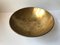 Art Deco Brass King Bowl from Ystad-Metall, 1950s 5