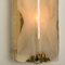 Brass and Hand Blown Murano Glass Wall Lights by J.T. Kalmar, 1960s, Set of 2 4