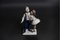 Danish Porcelain Boy and Girl Figurine from Lyngby, 1950s 1