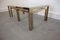 Vintage Chrome and Brass Coffee Tables, Set of 3 10