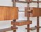 Modular Teak Wall Unit by Edmondo Palutari for Dassi, 1950s, Image 3