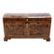 Antique Baroque Walnut Chest with Rounded Lid 1