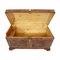 Antique Baroque Walnut Chest with Rounded Lid, Image 4