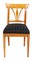 Chaise de Salon Biedermeier Antique en Merisier 1