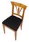 Antique Biedermeier Cherrywood Dining Chair, Image 2