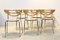 Stackable Chrome & Beech Curved Dining Chairs from Thonet, Set of 6 11