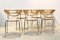Stackable Chrome & Beech Curved Dining Chairs from Thonet, Set of 6, Image 11
