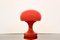 Orange Opaline Glass Mushroom Table Lamp by Štepán Tabery, 1960s 4