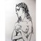 Léonard Foujita - Eve With an Apple - Original Lithograph 3