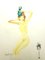 Lithographie Domestique - Almost Dressed - Original Lithograph 1956 1