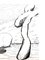 Roger Vieillard - Surrealist Horse - Original Etching 1946 6