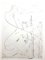 Salvador Dali - Venus in Pelzen - Original Briefstich mit eigenhändiger Radierung 1968 1