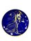 Venus - Porcelana de Limoges azul y dorado 1967, Imagen 1
