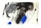 Antoni Clavé - Signed Original Lithograph - Blue Abstract Composition c.1946 1