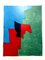 Serge Poliakoff - Original Abstract Composition - Lithograph 1961, Image 1