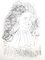 Salvador Dali - La Fontaine Portrait - Signed Engraving 1974 7