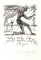 Gravure Signée à la Main 1967 Salvador Dali - Merry Christmas 1