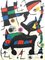 Joan Miro - Abstract Composition - Litografía original con motivos de manos 1973, Imagen 1