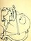 Jean Cocteau - Gaz - Signierte Originale Zeichnung 6