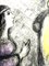 Gravure à l'Eau Forte originale de Marc Chagall - Bath-Sheba at the Feet of David 7