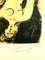 Litografia Marc Chagall - Sogno di una notte di mezza estate - Litografia originale firmata 1974, Immagine 4