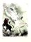 Grabado original de Marc Chagall, David and the Lion, 1958, Imagen 1