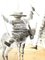 Salvador Dali - Don Quixote und Sancho - Originale Handsignierte Radierung 1980 6