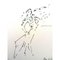Jean Cocteau - He! Lui! Toro - Litografia originale, 1961, Immagine 2