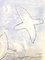 nach Georges Braque - Birds - Pochoir 1958 4