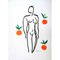 after Henri Matisse - Nude With Oranges - Lithograph 1