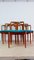 Juliane Chairs by Johannes Andersen for Uldum Mobelfabrik, Set of 5 6