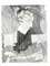Acquaforte Jacques Villon - Cubist Man 1951, Immagine 2