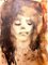 Leonor Fini - Red-Haired Girl - Original Lithograph 1964, Image 3