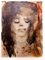 Leonor Fini - Red-Haired Girl - Original Lithograph 1964, Image 1