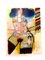 Théo Tobiasse - Jerusalem Inside - Original Lithograph with Collage 1982 1