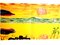 Pierre Bonnard - Sonnenuntergang am Mittelmeer - Original Lithographie 1940 3