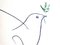 After Pablo Picasso - Peace Dove - Lithograph 1961 3