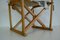 Model MK16 Leather Folding Chair by Mogens Koch for Interna, Image 6