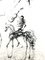 Salvador Dali - Akt, Pferd und Tod - Original Radierung 1967 5
