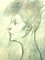 Litografia Pablo Picasso (after) - Head of a Woman - 1946, Immagine 5