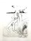 Salvador Dali - Akt am Brunnen - Original Radierung 1967 1