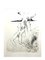 Salvador Dali - Akt am Brunnen - Original Radierung 1967 8
